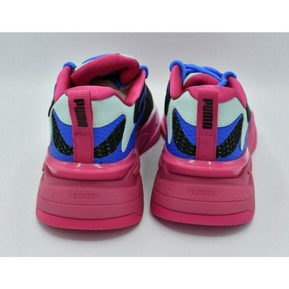 Puma RS Womens Size 9.5 Fast Surveillance Purple Black  Puma RS Womens Size 9.5 Fast Surveillance Black Purple Shoes Sneakers 384329 01